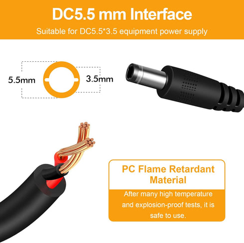 AC/DC Adapter Replacement Power Supply for Camry and Bromech Scales, Electronics Charger Cord for Commercial Food Scale Black...