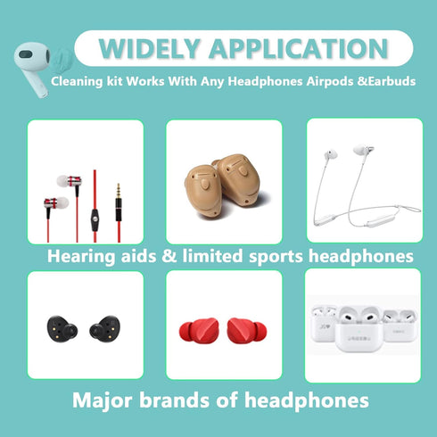 203PCS Airpod Cleaner Kit,iPhone Charge Port Cleaning kit,Airpods Earbud Cleaning Putty, Remove Ear Wax,Phone Phone Cleaning kit,for Airpods Charg...