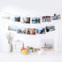 50 Pieces Mini Plastic Clear Clips, Binder, Photo Clips (Transparent)...