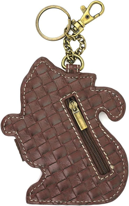 CHALA Cat Collection Women's Decorative Key Fob/Coin Purse Accessory (Orange Tabby Cat)...