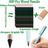 36 Pcs Portable Erasable Inkless Pencil Set(12 Pcs Everlasting Pencils with Eraser+24 Pcs Replaceable Nibs) for Writing and Art Sketch...