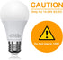 12V LED Light Bulbs, 12W 1050LM Warm White 3000K, 80W Equivalent 12-24Volt Low Voltage E26 Base AC/DC Light Bulbs for Off Grid Solar Lighting Mari...