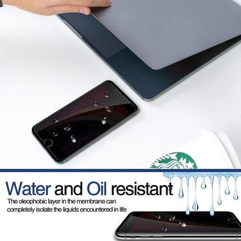 3-Pack Privacy Screen Protector for iPhone SE 2020, Anti Spy Tempered Glass Film, Touch Sensitive, Bubble-Free, Case Friendly [with Easy-Installat...