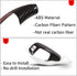 Moonlinks Compatible with BMW F30 Carbon Fiber Pattern Gear Shift Knob Cover Trim,ABS Gear Shift Cover Compatible with BMW 1-7 Series X3 X4 X5 X6(...