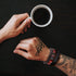 FIBO STEEL 31 Pcs Braided Leather Bracelets for Men Women Wooden Beads Cool Hemp Tribal Wristbands Cuff Punk Multilayered Bracelets...