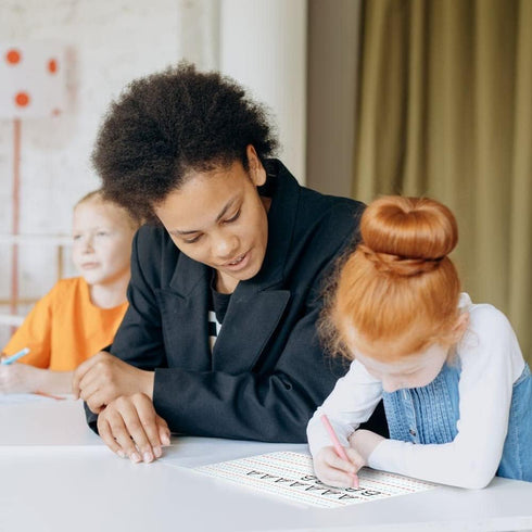 Small White Dry Erase Board for Kids 2pk.| Double Sided Lapboard Mini Ideal Dry Erase Board Perfect for Homeschool Supplies, Office, Classroom...