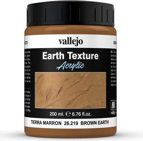 Vallejo Brown Earth Gel, 200ml...
