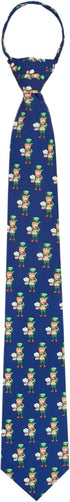 Jacob Alexander Men's Happy Saint Patrick's Day Leprechaun Holding Drinks Pattern Pre-Tied Zipper Neck Tie...
