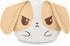 TeeTurtle Plushiverse - 4 Inch Reversible Plushie - Cute Kawaii Brown and White Bunny - Soft Stuffed Animal...