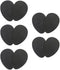 5 Pairs Anti-Slip Shoe Grip Sticker, Self-Adhesive Non-Slip Rubber, No Slip Cushion Sole Protector, for Ladies Shoes, High Heels, Boots, Sandals, ...