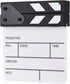 Action Cut Board, Andoer Acrylic Film Clapboard Dry Erase Compact Size TV Film Movie Director Cut Action Scene Clapper Board Slate...