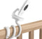 Baby Monitor Mount for HelloBaby HB50 Video Baby Monitor, Flexible Mount Baby Camera Monitor Holder Without Tools for Crib or Shelf, Long Goosenec...