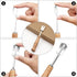 Baker's Essential Sourdough Baking Supplies Set, Lame Bread scoring tool, 12-Inch Serrated Cutting Knife for Homemade Bread or Cakes, Bread Making...