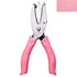 AIEX 1 mm Hole Diameter Hole Diameter Hole Punch with Pink Handle for Craft Paper (Small Circle)...