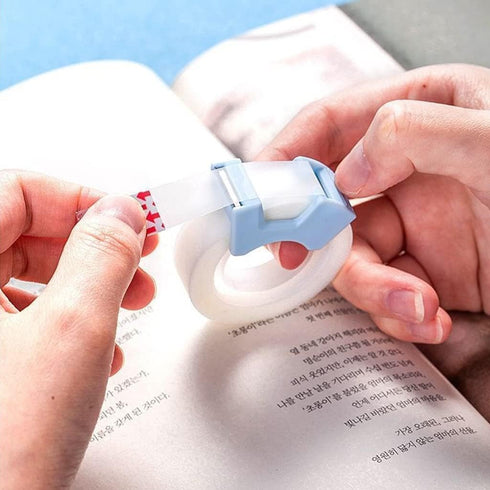 2Pcs Multifunctional Invisable Tape Set, Refillable Tape Dispenser Writable Tape Office School Stationery Supplies Tape Dispenser Refill Rolls Hol...