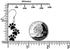 S925 Sterling Silver Jewelry Black Puppy Dog Cat Pet Paw Print Dangle Drop Earrings...
