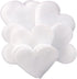 Playfully Ever After 2 inch Stiff Felt Hearts 45pc - White...