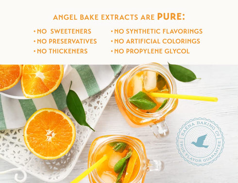 Pure Valencia Orange Extract (5X) For Baking & Mixology. Keto Friendly, Vegan, Gluten-Free. (Orange, 2 Oz)...