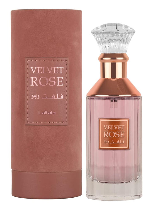 Lattafa Perfumes Velvet Rose for Unisex Eau de Parfum Spray, 3.4 Ounce...