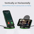 Yootech Wireless Charger,10W Max Wireless Charging Stand, Compatible with iPhone 15/15 Plus/15 Pro Max/14/14 Plus/14 Pro Max/13/SE 2022/12/11/X/8,...