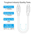 AGVEE 2 Pack 6ft USB-C OTG to Micro USB Cable, Braided Charger Data Sync Cord Charging Wire Adapter for Samsung Galaxy S7 S6, J7, J3, LG, PS4, Kin...