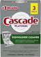 Cascade Platinum Dishwasher Cleaner, 3 count...