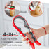 Jar Bottle Opener Non Slip Jar Gripper - Pad Rubber Jar Can Lid Opener,5 in 1 Multi Function Non-Slip Opener for Weak,Senior, Arthritis Hands (3-p...