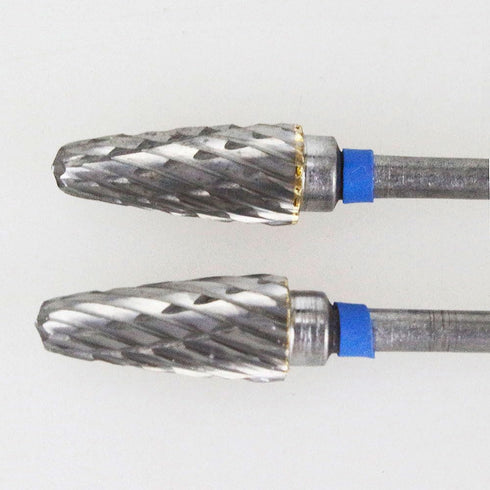 Airgoesin 10pcs HP Cutting Burs Drill Polisher Cutter Tungsten Carbide, 2.35mm Shaft Plaster Alloy Acrylic Polishing Cleaning...