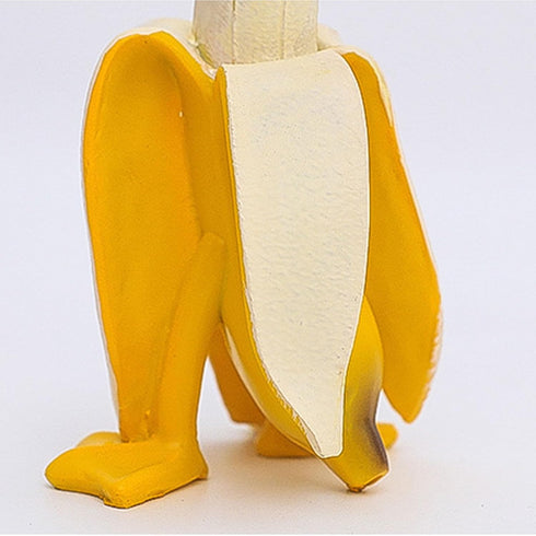 Banana Duck Statues Garden Gnome Funny Banana Outdoor Quirky Duck Ornaments Weird Decorations (3.6" D x 3.2" W x 5.5" H)...