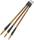 Chinese Calligraphy Brush, Writing Drawing Watercolor Ink Brushes Hubi Painting?Kanji Sumi?Wolf Bamboo Brushes Set for Professional Beginner (Gree...