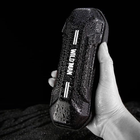 WILD MAN Bike Tool Storage Bag Hard Shell Waterproof Bicycle Repair Bag for Mountain Road Bike MTB Cycling(XT11,Black)...