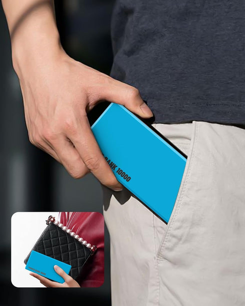 Portable Charger Power Bank 10000mAh Powerbank 20W PD Fast Charging External Battery Pack PD3.0 & QC3.0 with USB C in&Out Portable Phone Charger f...