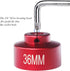 36mm socket, Oil Filter wrench, low profile 6-point 3/8" Drive fuel filter socket fits Diesel Engines oil Filter Removal tool (red, 36mm)...