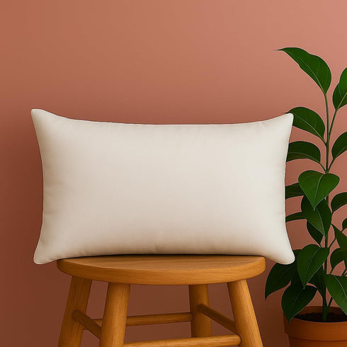 Trendy Home 12x18 Throw Pillow Insert, Cushion Sham Stuffer Hypoallergenic, Lumbar Support Decorative Home Outdoor Couch Bed Pillow Filler (Non Wo...
