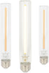Liii&ARTMAN LED Tubular Linestra Long Bulb T9 / T10 6W 7.3inch E26 Clear Warm White 2700K CRI95 500LM (3-pack)...
