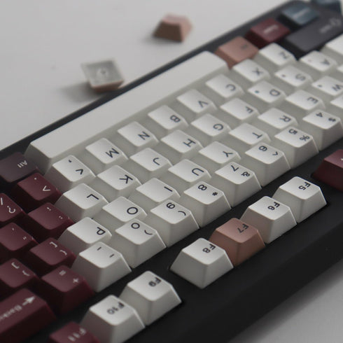 Sumgsn 129 Keys PBT Dye Sub Keycaps Cherry Profile Fit for 61/64/87/104/108 Cherry Mx Switches Mechanical Keyboard...