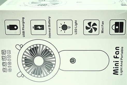 Mini Handheld Fan (Blue), 5.9...