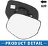Driver Left Side Heated Mirror Glass Replacement 7632B609 Car Accessory for Mitsubishi Outlander Sport 2016-2018...
