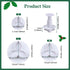 KALAIEN 3pcs Holly Leaf Plunger Cutter Fondant Baking Tools Cake Cookie Sugarcraft Decorating Mould...