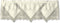 Heritage Lace Prelude 60-Inch Wide by 16-Inch Drop Valance, Ecru...
