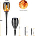 Solar Torch Lights, Solar Lights Outdoor with Flickering Flame,Waterproof Solar Garden Lights Flame Torches for Outside Patio Pathway Yard Decorat...
