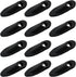 12PCS Single Hole Housing Fixed Device Frame Embedded Brake Shifter Line Bike Line Pipe Clamp Bike Grommets Brake Shifter Line Pipe Cable Tube Buc...