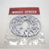 GAsupply Universal 3mm Wheel Spacers, 4 Pcs Universal Wheel Adapters for Most 4 & 5 Lug Wheels/Rims PCD 98mm-120mm...