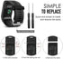 Band for Garmin Vivoactive HR Watch, Soft Silicone Wristband Replacement Band for Garmin Vivoactive HR Sports Watch...