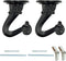Hxchen 38mm/1.5" Ceiling Hooks - Heavy Duty Swag Hook with Steel Screws Bolts and Toggle Wings for Hanging Plants Ceiling Installation Cavity Wall...