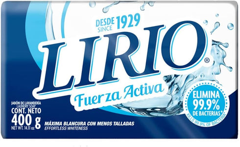 White Laundry Soap - 14.1 oz,(Lirio)...