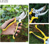 Leize Garden Pruning Shears, Premium Multi-Function Antiskid Stainless Steel Floral Shears, Thickened Pruner for Flowers, Branches and Leaves (Red...