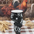 Farmhouse Wired Ribbon, Black and White Script - 2.5 Inches x 10 Yards...