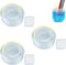 3Pcs Collapsible Paint Brush Washer, Portable Paint Brush Holder Plastic Reusable Samll Collapsible Washing Bucket for Watercolor Painting(M)...