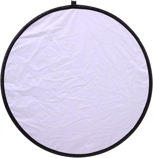 5 in 1 Photo Video Reflectors 12 inch (30cm) Collapsible Multi-Disc Light Round Photography Reflector with Bag -Translucent, Silver, Gold, White a...